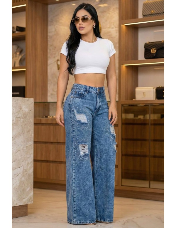 Pantalón Colombiano Push Up Pitbull PC7736 | Realce Total