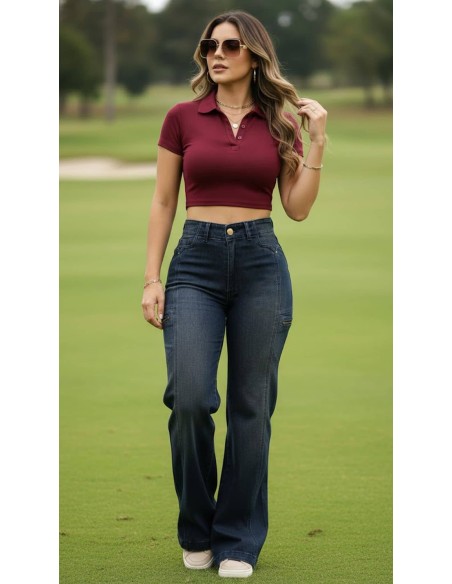 Jeans Colombianos Pitbull PC 7754 | Pantalón Levanta Cola Push Up