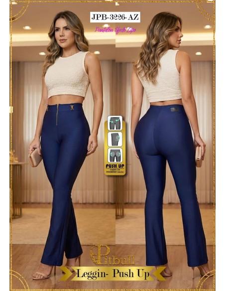 Leggin Push Up Pitbull JPB3226 | Efecto Lipo | Realce De Glúteos