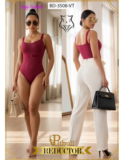 Body Reductor Pitbull BD3508 | Efecto Realce | Estilo Elegante 2