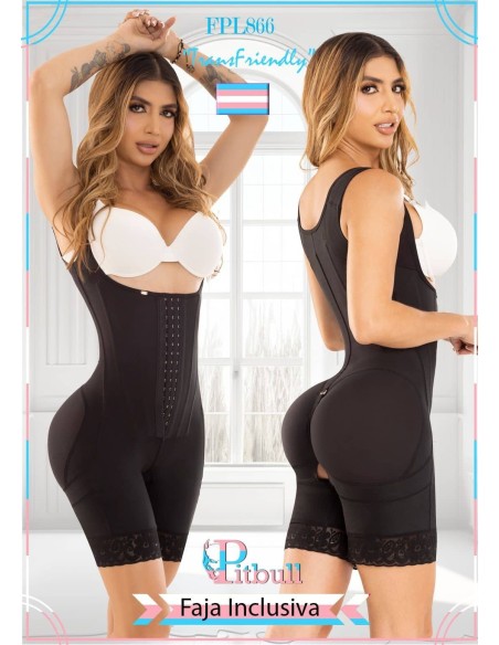 Faja inclusiva control medio con broche frontal  Modelo FPL866