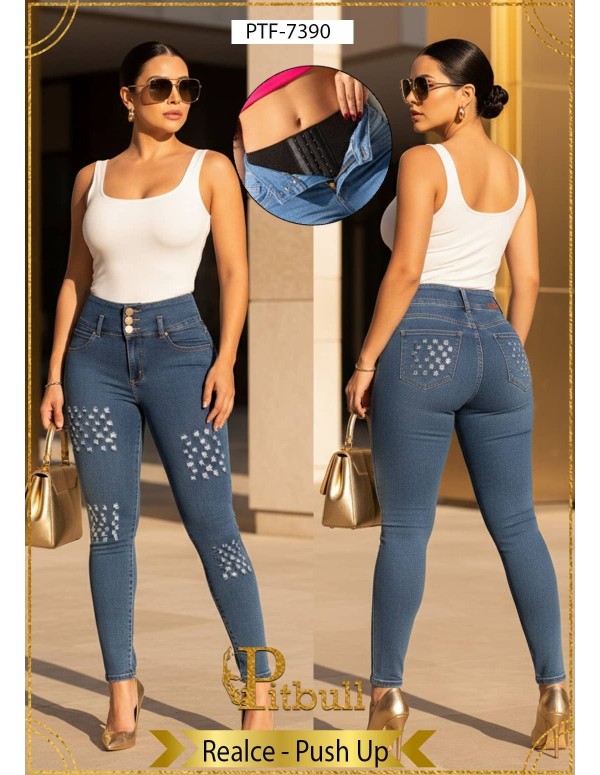 Pantalon con Faja Pitbull - PTF7390