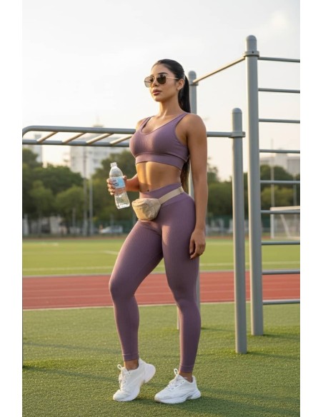Conjunto Deportivo Pitbull DC1002  Tela Seamless para Máximo Confort