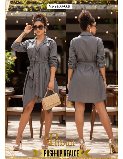 Vestido Vaquero Pitbull - VI7438 2
