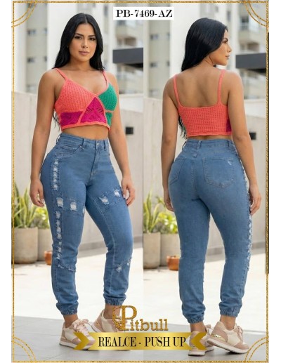 Pantalon Tiro Alto - PB7469