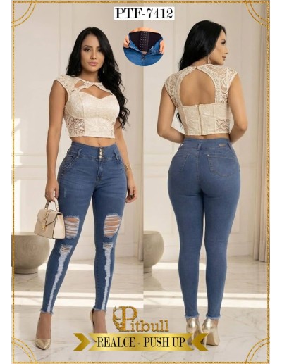Pantalon con Faja Pitbull - PTF7412
