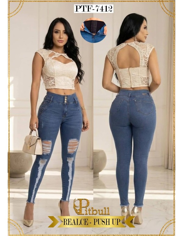 Pantalon con Faja Pitbull - PTF7412