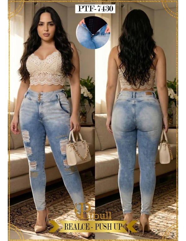 Pantalon con Faja Pitbull - PTF7430