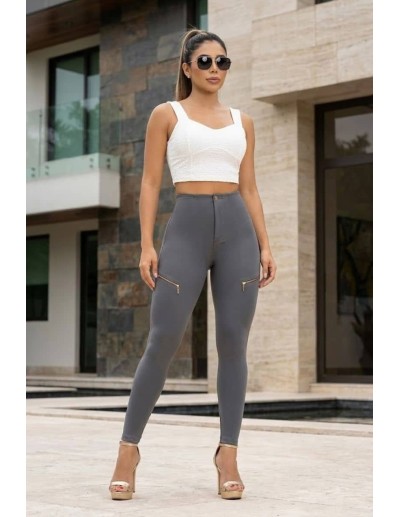 Leggins efecto lipo negro | Pitbull JP3207 | Moldea tu figura con estilo 2