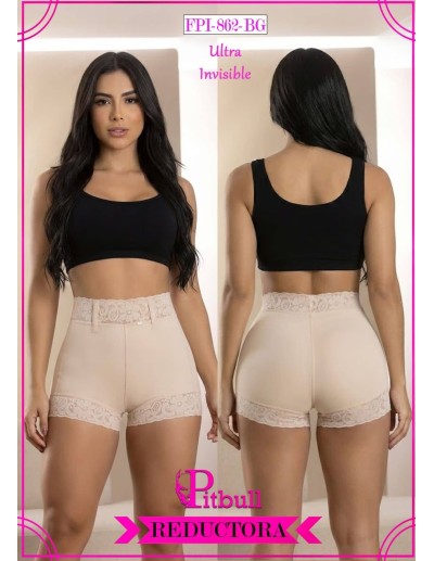 Faja Reductora Pitbull FPI862 Efecto Ultrainvisible y Moldeador