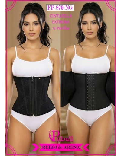 Cinturilla Reloj De Arena Extrema Pitbull FP870 | Moda Colombiana | Reductora Y Moldeadora 2