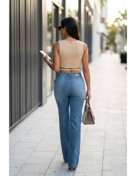 Pitbull Jeans - Jean Bota Campana Desgastado - PC7740